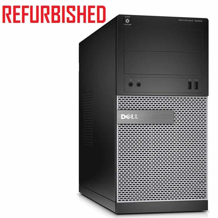 DELL 3020 TOWER i3 (4th Gen) 3.4GHz 8GB RAM 240GB SSD DVD-RW