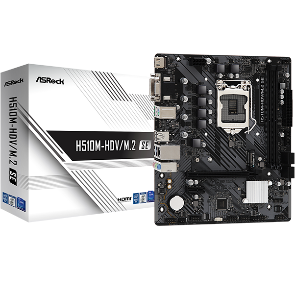 MB ASROCK H510M-HDV SE M.2 S.1200