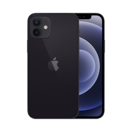 Apple iPhone 12 5G 64GB (4GB Ram) Single-Sim +eSim Black EU