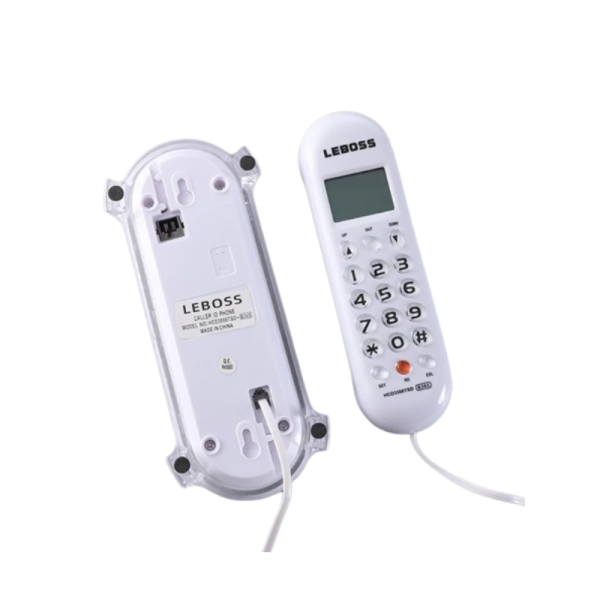 Ενσύρματο τηλέφωνο - B365 - Leboss - 003652 - White