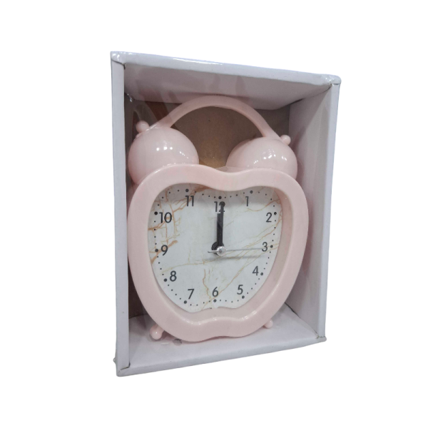 Επιτραπέζιο ρολόι – Ξυπνητήρι - 615D - 906151 - Pink