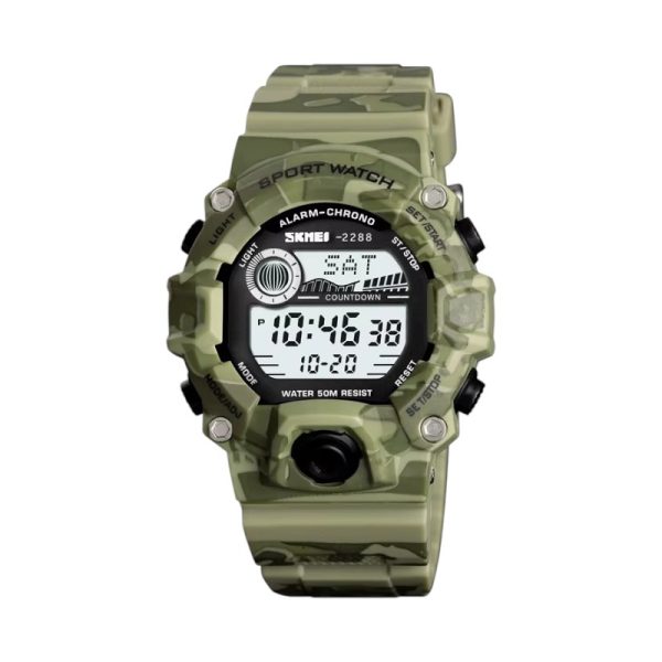 Ψηφιακό ρολόι χειρός - Skmei - 2288 - Army Green
