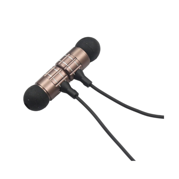 Aσύρματα ακουστικά - Neckband - K07 - 672007 - Brown