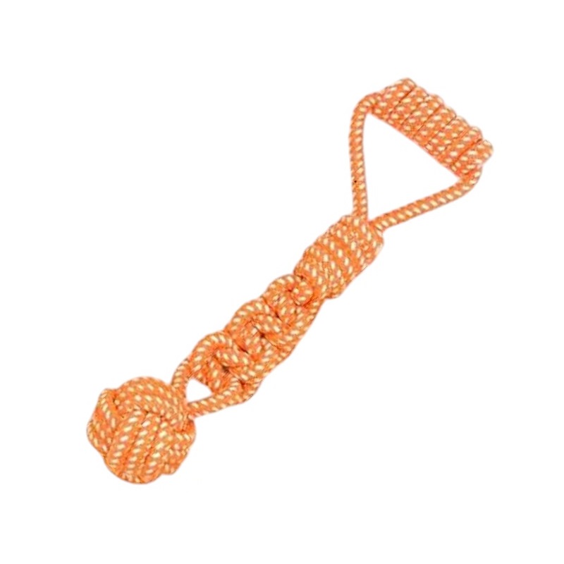 Παιχνίδι σκύλου σχοινί με μπάλα - 30cm - 12pcs - 550545