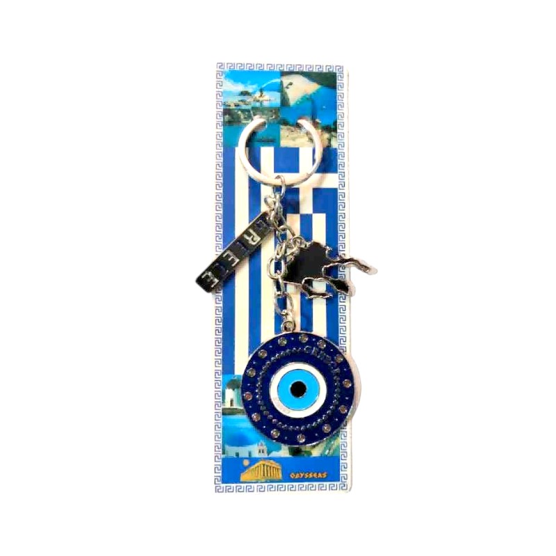 Τουριστικό μπρελόκ Souvenir - Σετ 12pcs - Chalkidiki - 127187
