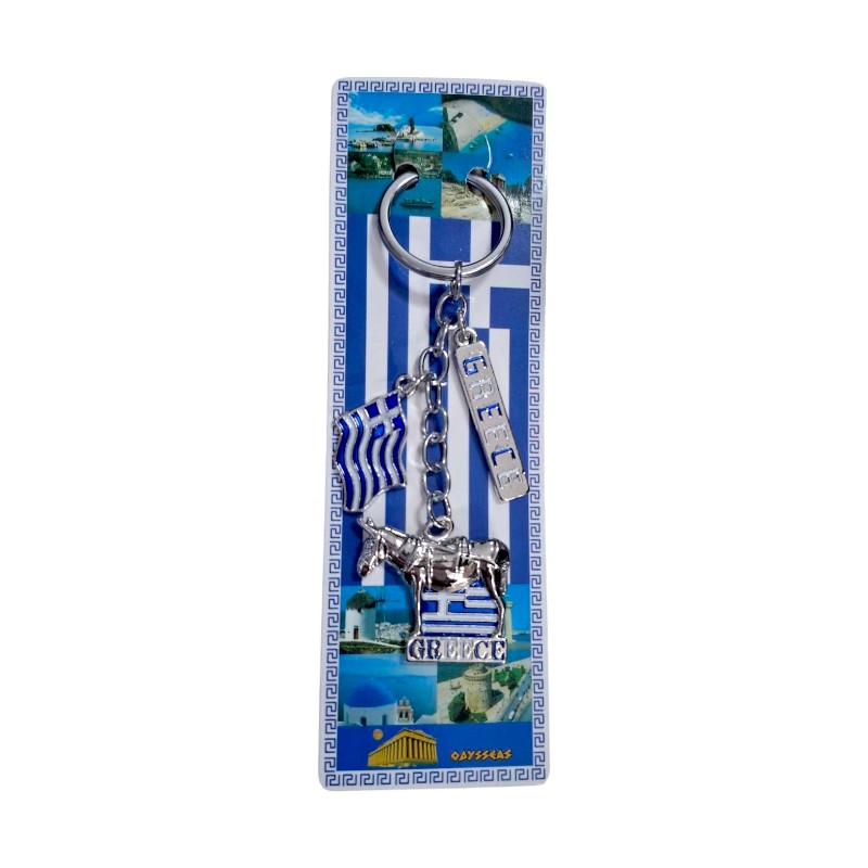 Τουριστικό μπρελόκ Souvenir - Σετ 12pcs - Greece - 127170