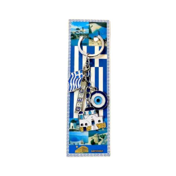 Τουριστικό μπρελόκ Souvenir - Σετ 12pcs - Greece - 127166