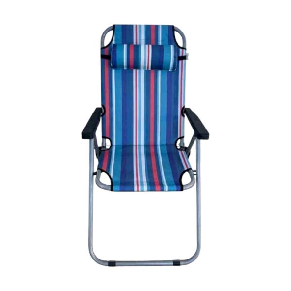 Πτυσσόμενη καρέκλα camping - 1680NZ - 241804 - Blue/Red