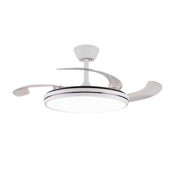 Ανεμιστήρας οροφής & φωτιστικό - DS-8989 - 2*48W - 431590 - White