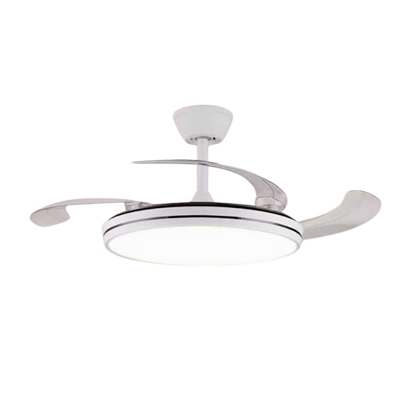 Ανεμιστήρας οροφής & φωτιστικό - DS-8989 - 2*48W - 431590 - White
