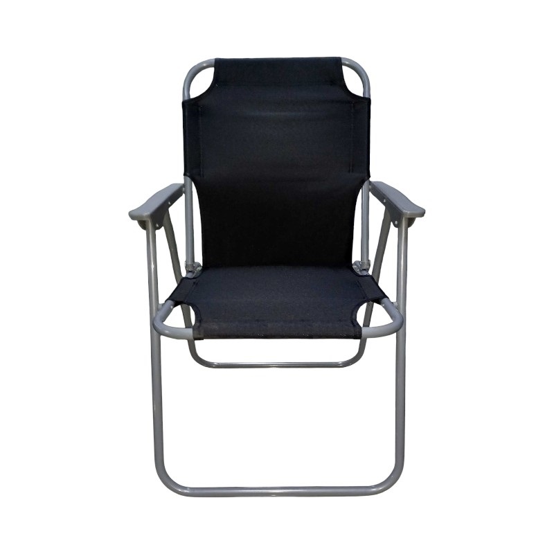 Πτυσσόμενη καρέκλα camping - 1601 - 000526 - Black