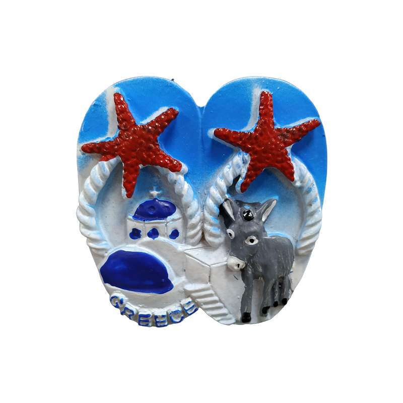 Tουριστικό μαγνητάκι Souvenir – Σετ 12pcs - Resin Magnet - Greece - 678225